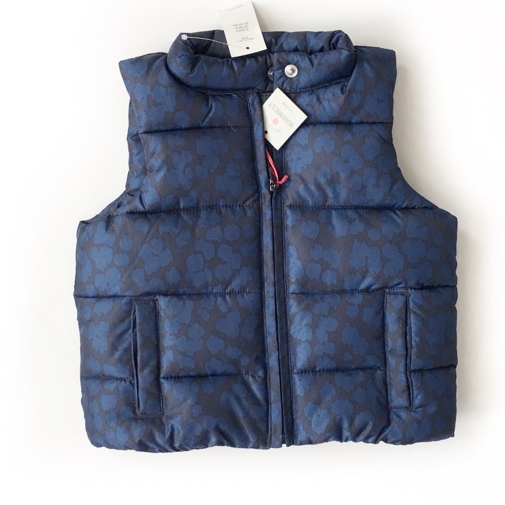 BabyGap Leopard Puffer Vest